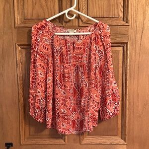 Lucky brand size large blouse